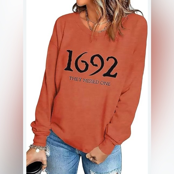 Sweaters - Orange Top - Size S